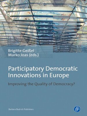 cover image of Participatory Democratic Innovations in Europe